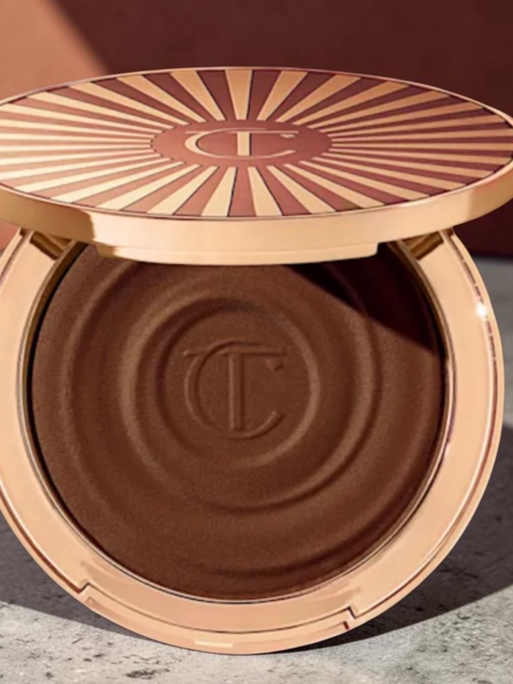 Charlotte Tilbury Airbrush Bronzer - Deep Bronze #4 new